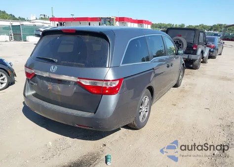 2011 Honda Odyssey Lx from USA, damaged, VIN 5FNRL5H26BB055445